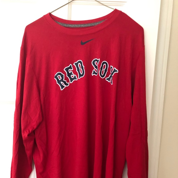 red sox long sleeve dri fit